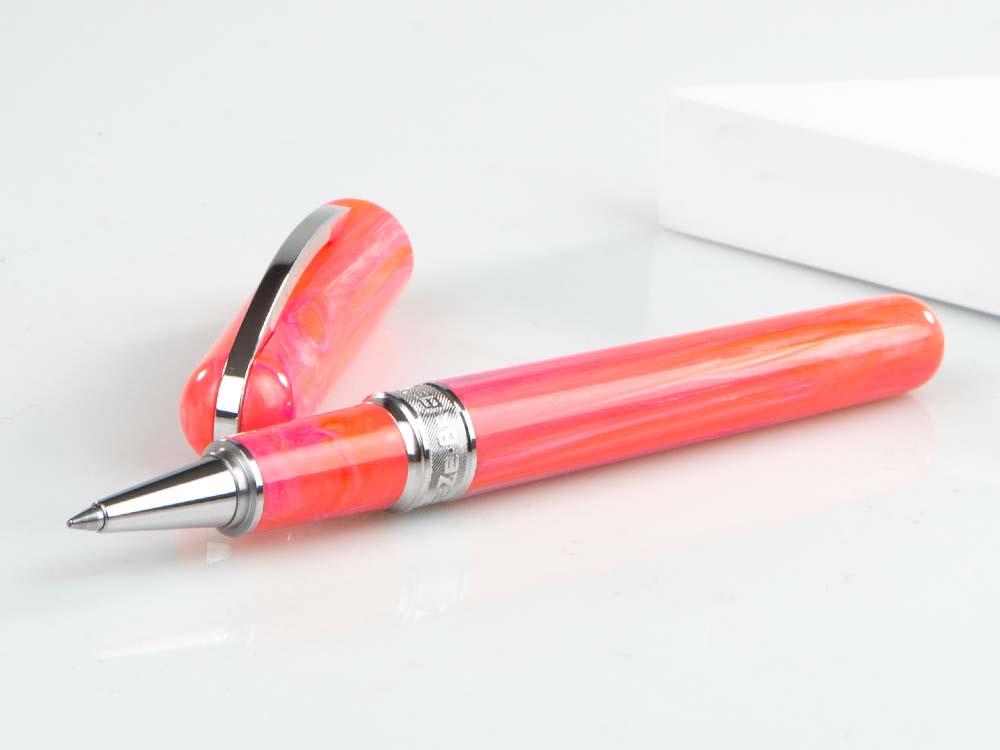 Stylo roller Visconti Breeze Cherry, résine injectée, rose KP08-04-RB