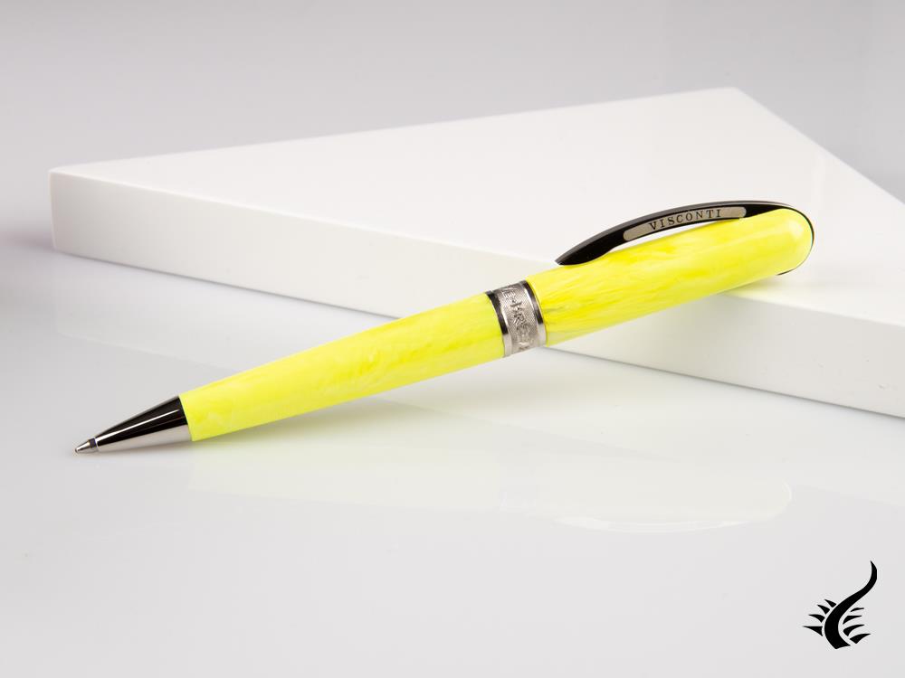 Stylo à bille Visconti Breeze Lemon, Résine, Jaune, KP08-01-BP