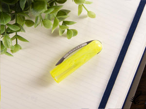 Stylo plume Visconti Breeze Lemon, résine injectée, jaune, KP08-01-FP