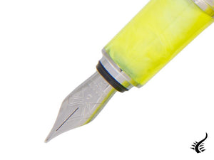 Stylo plume Visconti Breeze Lemon, résine injectée, jaune, KP08-01-FP