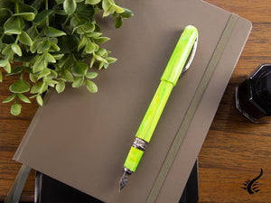 Stylo plume Visconti Breeze Lime, résine injectée, vert, KP08-02-FP