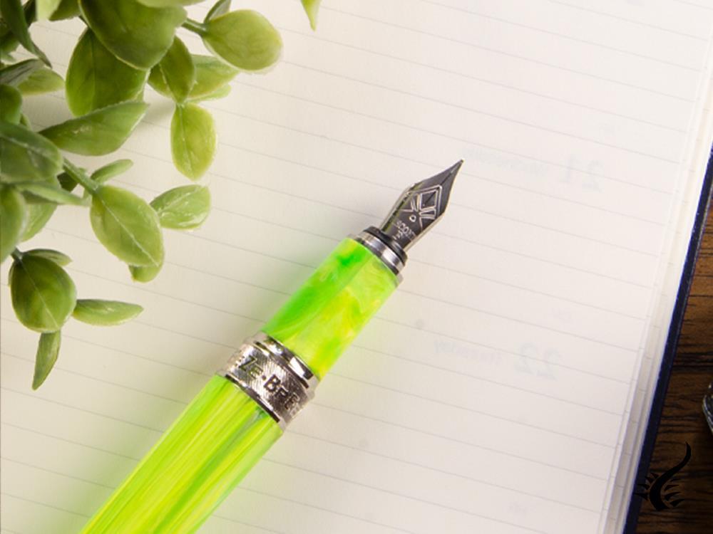 Visconti Breeze Lime Fountain Pen, Injected resin, Green, KP08-02-FP