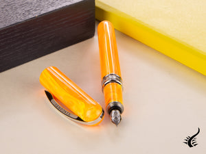 Visconti Breeze Mandarin Fountain Pen, Resin, Orange, KP08-03-FP