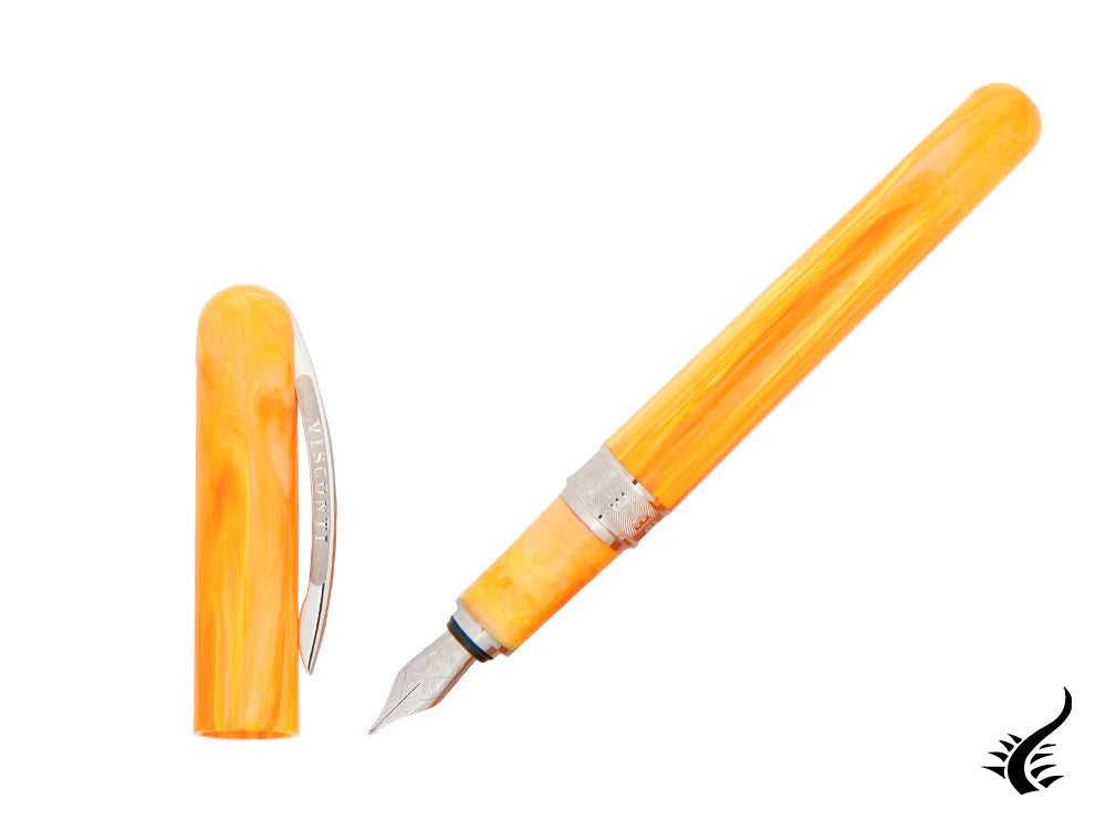 Visconti Breeze Mandarin Fountain Pen, Resin, Orange, KP08-03-FP