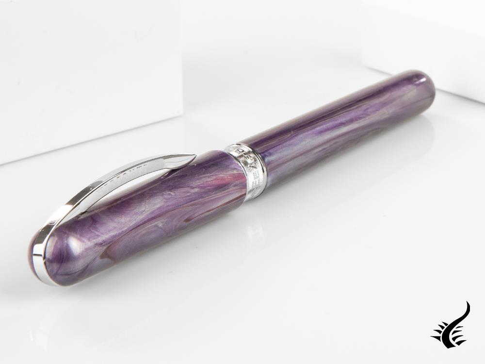 Visconti Breeze Plum Fountain Pen, Injected resin, Violet, KP08-06-FP