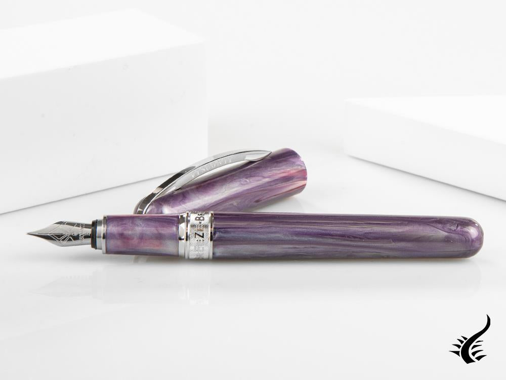 Visconti Breeze Plum Fountain Pen, Injected resin, Violet, KP08-06-FP