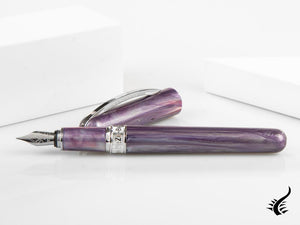 Stylo plume Visconti Breeze Plum, résine injectée, violet, KP08-06-FP