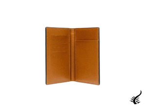 Visconti Business Travel Passport Holder, Leather, Brown, KL17-04