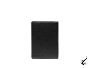 Visconti Business Travel Passport Holder, Leather, Black, KL17-01