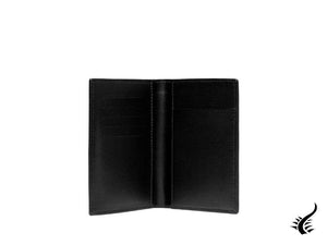 Visconti Business Travel Passport Holder, Leather, Black, KL17-01