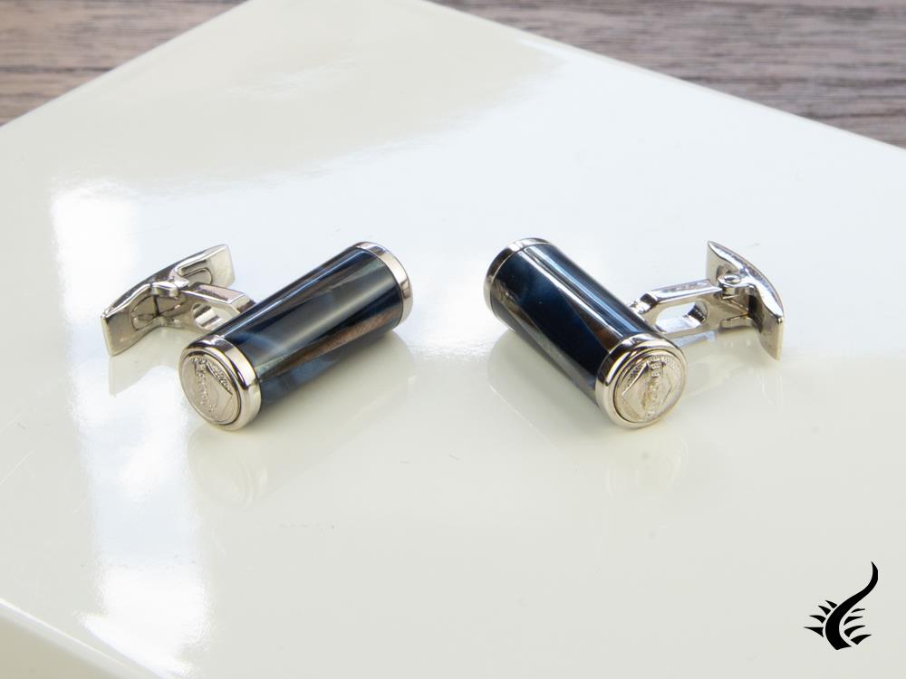 Visconti Cufflinks Divina, Blue