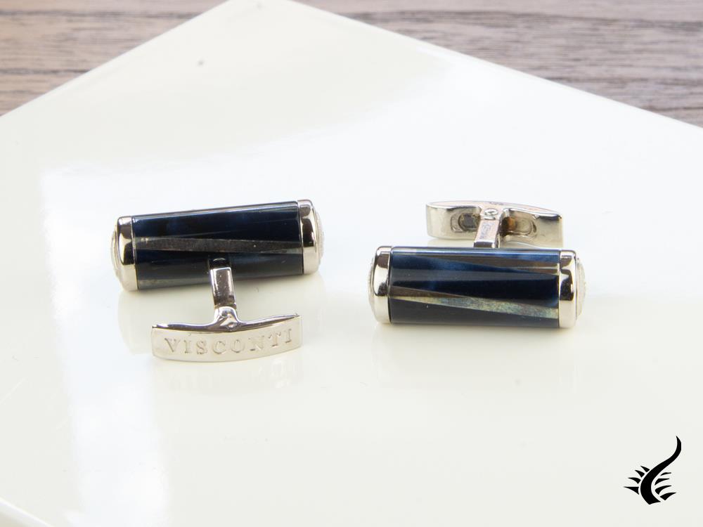 Visconti Cufflinks Divina, Blue