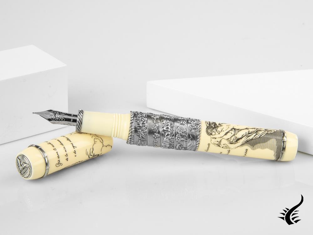 Visconti Dante Alighieri Fountain Pen, Limited Edition, KP98-01-FP