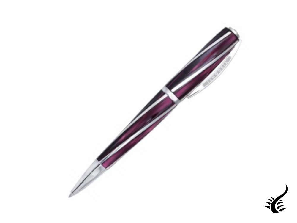 Stylo à bille Visconti Divina Elegance Bordeaux, Résine acrylique, KP18-08-BP