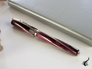 Stylo plume Visconti Divina Elegance Bordeaux, résine, KP18-08-FP