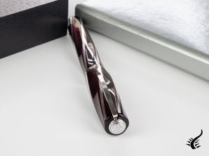 Stylo roller Visconti Divina Elegance Bordeaux, résine acrylique, KP18-08-RB