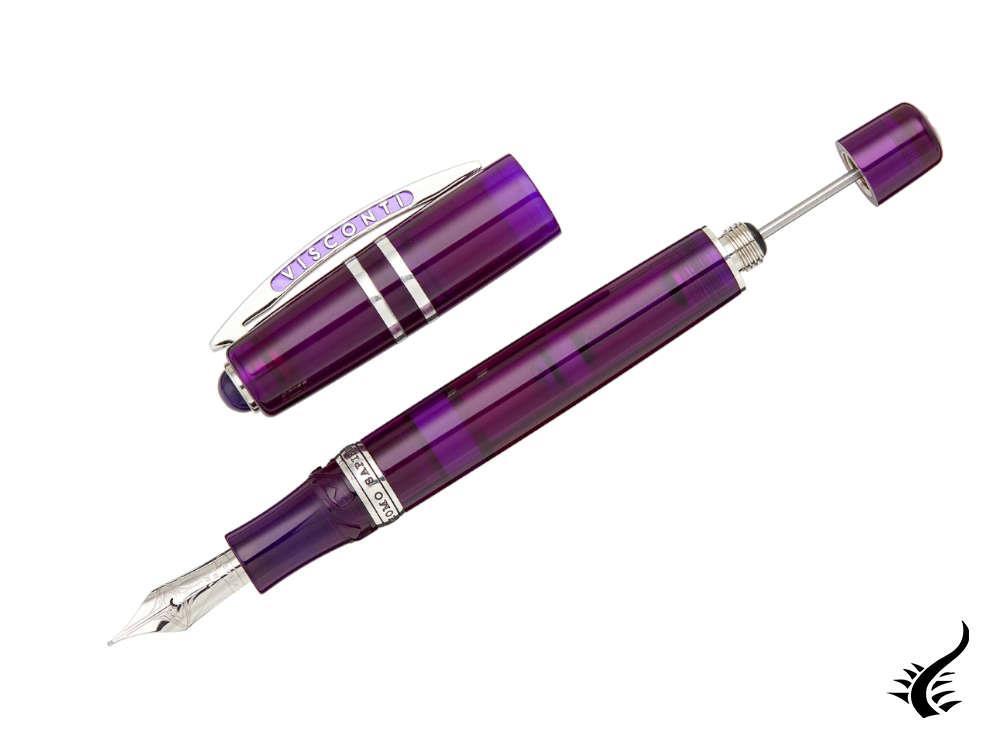 Visconti HS Demo Stones Amethyst Purple Fountain Pen, KP15-26-FP