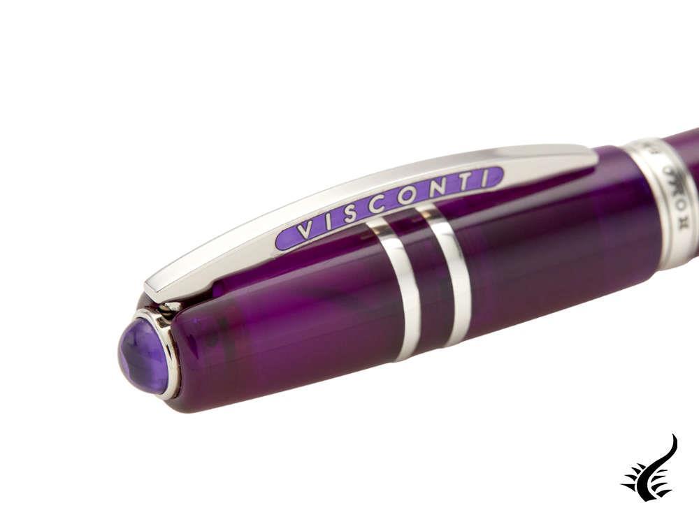 Visconti HS Demo Stones Amethyst Purple Fountain Pen, KP15-26-FP