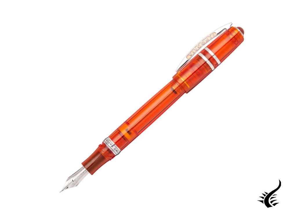 Visconti HS Demo Stones Mandarin Garnet Fountain Pen, KP15-27-FP