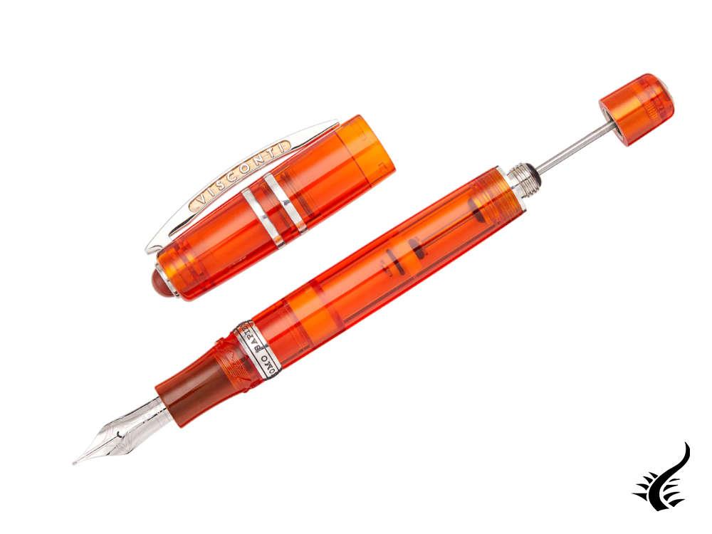 Visconti HS Demo Stones Mandarin Garnet Fountain Pen, KP15-27-FP