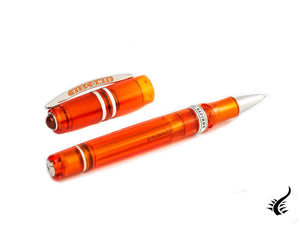 Stylo roller Visconti HS Demo Stones Mandarin Garnet, Palladium, KP15-27-RB