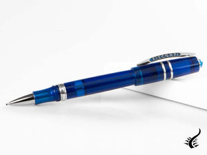 Visconti HS Demo Stones Sapphire Rollerball, Resin, Palladium, KP15-16-RB