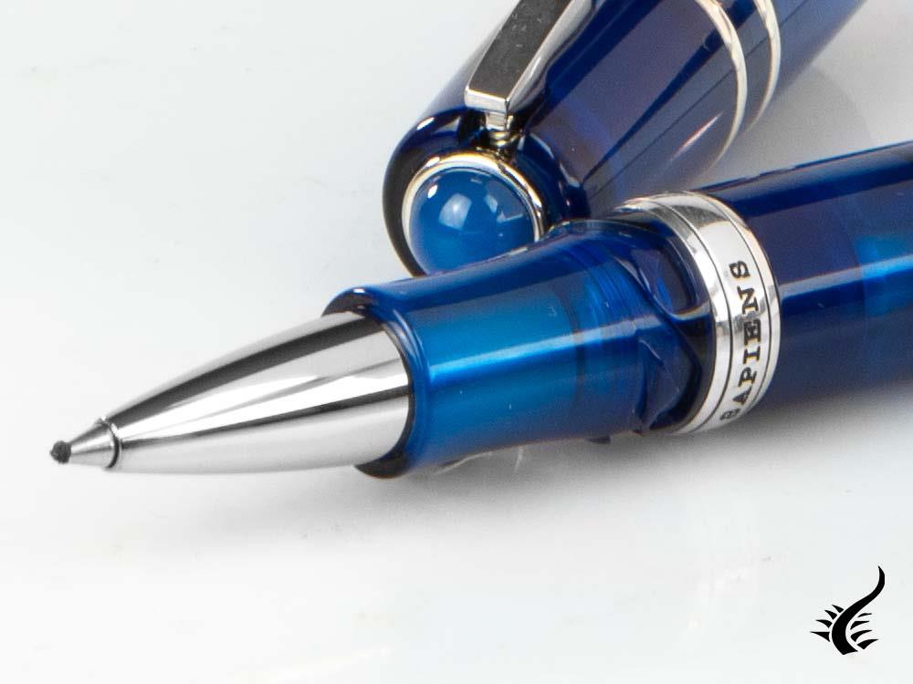 Stylo roller Visconti HS Demo Stones Saphir, Résine, Palladium, KP15-16-RB