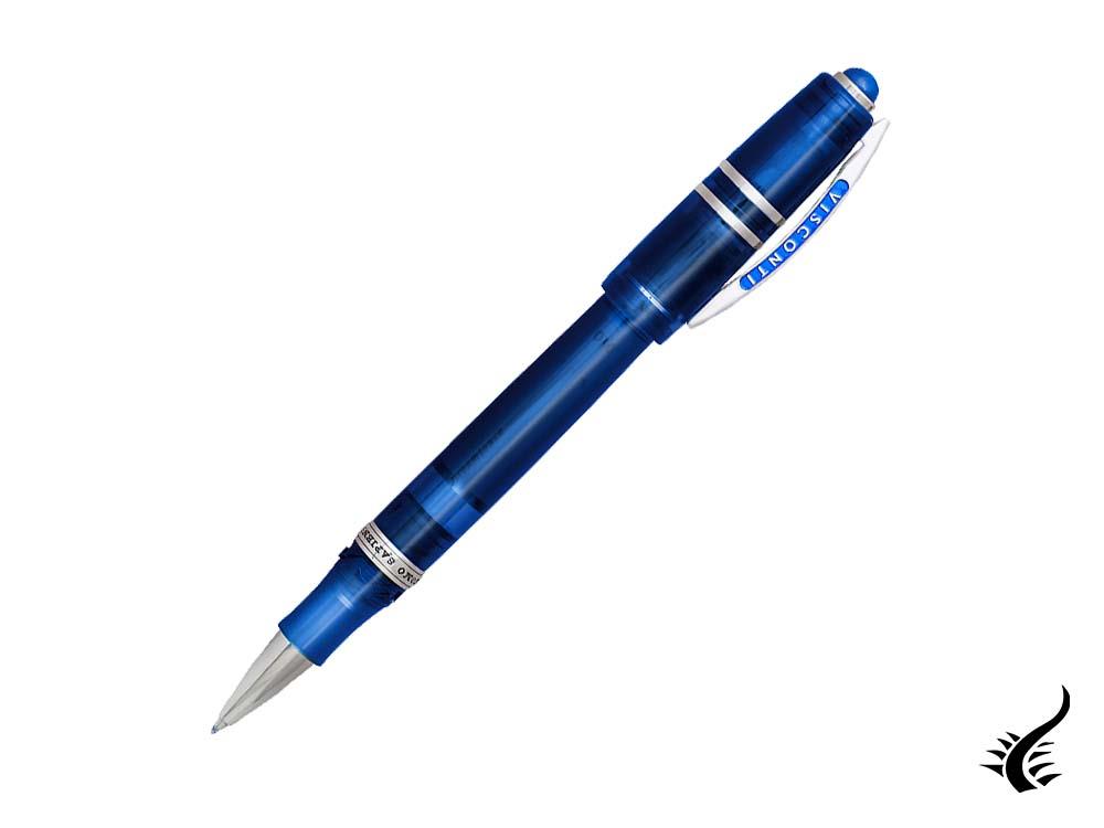 Visconti HS Demo Stones Sapphire Rollerball, Resin, Palladium, KP15-16-RB