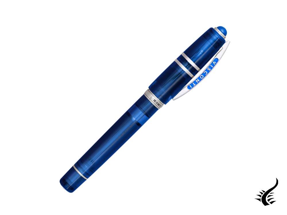 Visconti HS Demo Stones Sapphire Rollerball, Resin, Palladium, KP15-16-RB