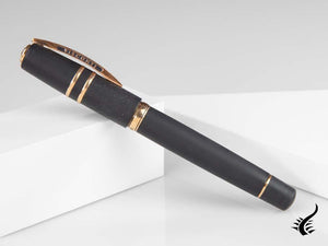 Visconti Homo Sapiens Basaltic Lava Bronze Fountain Pen, KP15-07-FP