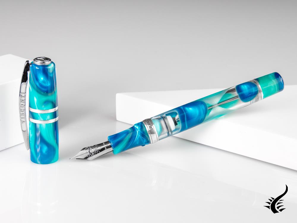 Stylo plume Visconti Homo Sapiens Blue Lagoon, édition limitée, KP15-14-FP