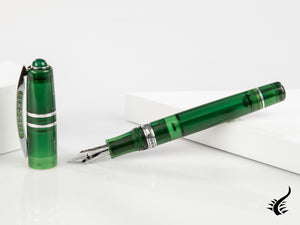 Visconti Homo Sapiens Demo Stones Emerald Fountain Pen, KP15-18-FP