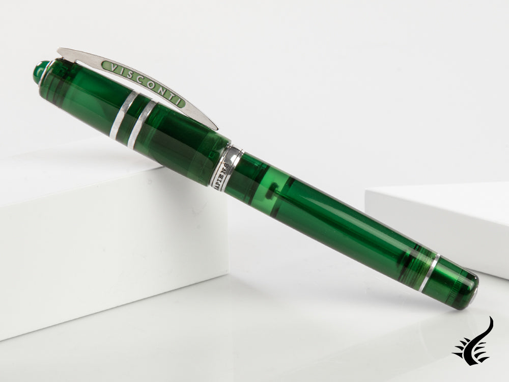 Visconti Homo Sapiens Demo Stones Emerald Fountain Pen, KP15-18-FP