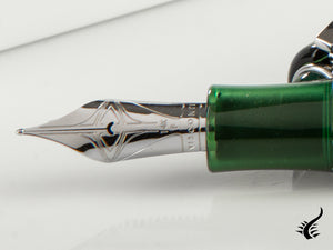 Visconti Homo Sapiens Demo Stones Emerald Fountain Pen, KP15-18-FP