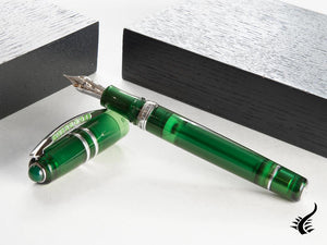 Visconti Homo Sapiens Demo Stones Emerald Fountain Pen, KP15-18-FP