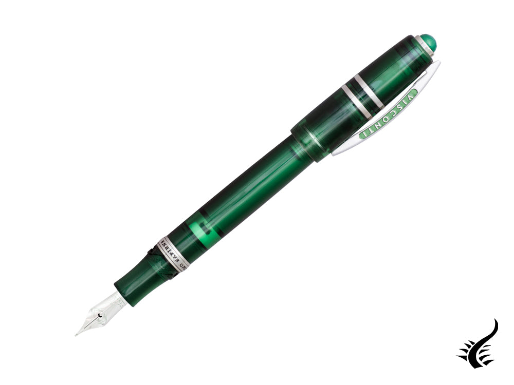 Visconti Homo Sapiens Demo Stones Emerald Fountain Pen, KP15-18-FP