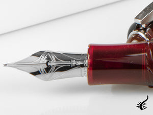 Visconti Homo Sapiens Demo Stones Ruby Fountain Pen, KP15-17-FP