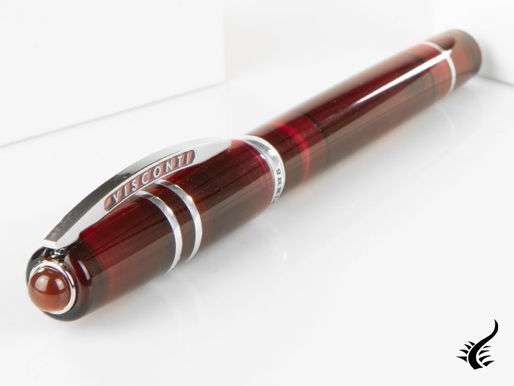 Visconti Homo Sapiens Demo Stones Ruby Fountain Pen, KP15-17-FP