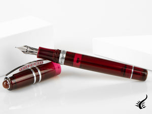 Visconti Homo Sapiens Demo Stones Ruby Fountain Pen, KP15-17-FP