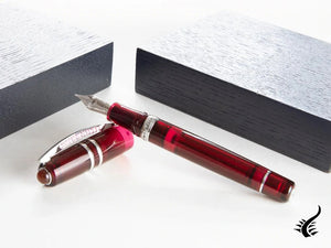 Visconti Homo Sapiens Demo Stones Ruby Fountain Pen, KP15-17-FP