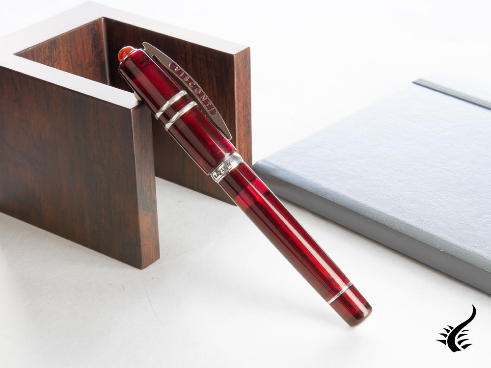 Stylo roller Visconti Homo Sapiens Demo Stones Ruby, KP15-17-RB