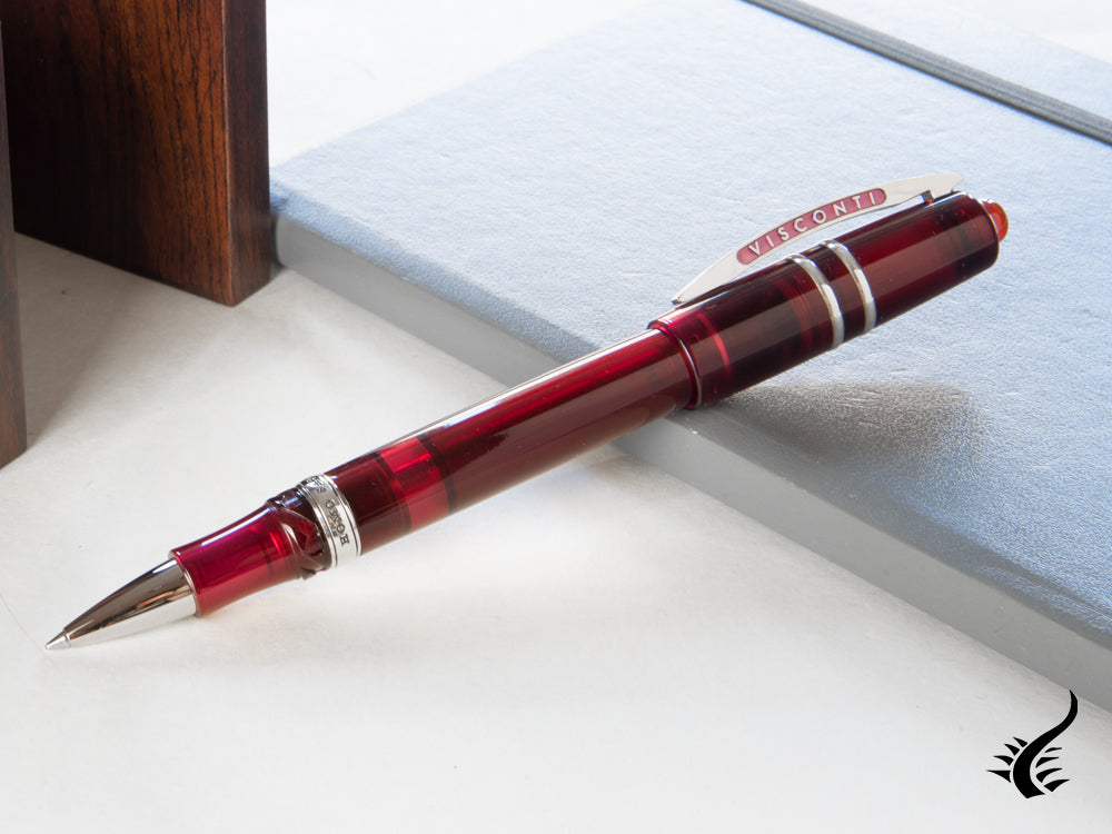 Visconti Homo Sapiens Demo Stones Ruby Rollerball pen, KP15-17-RB