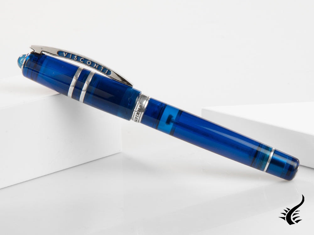 Visconti Homo Sapiens Demo Stones Sapphire Fountain Pen, KP15-16-FP