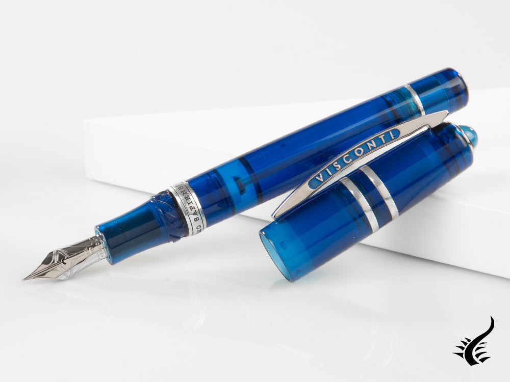 Visconti Homo Sapiens Demo Stones Sapphire Fountain Pen, KP15-16-FP