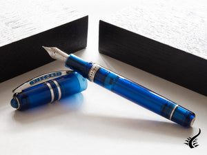 Visconti Homo Sapiens Demo Stones Sapphire Fountain Pen, KP15-16-FP