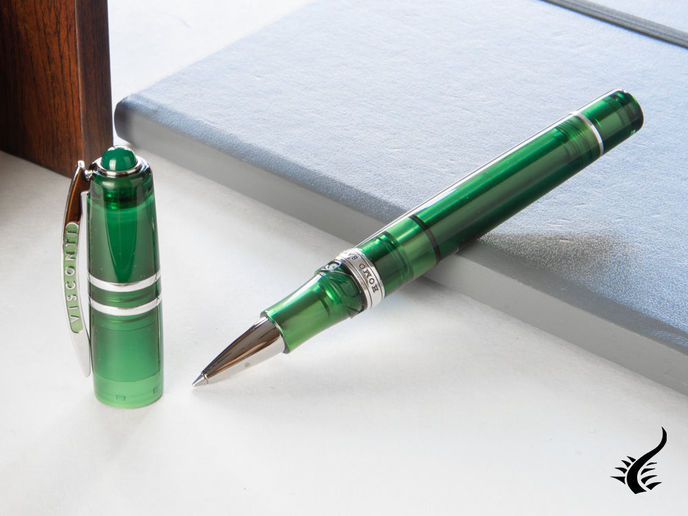 Visconti Homo Sapiens Demo Stones Emerald Rollerball pen, KP15-18-RB