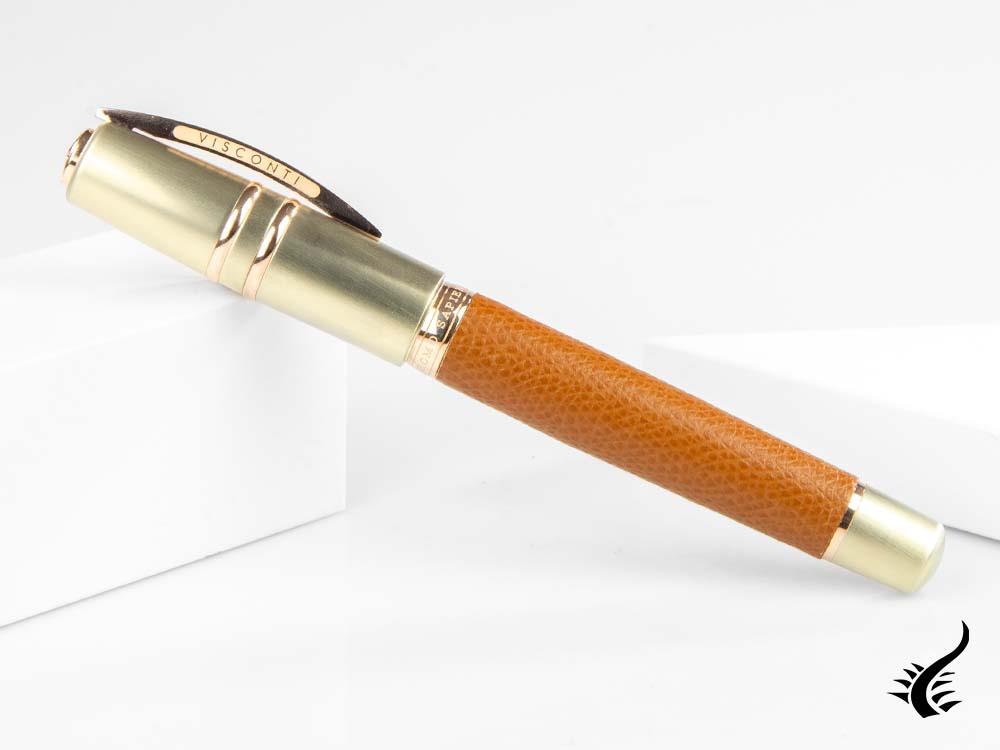 Visconti Homo Sapiens Dual Touch Cognac Fountain Pen, KP15-22-FP