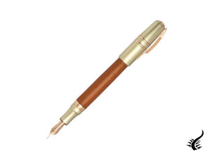 Visconti Homo Sapiens Dual Touch Cognac Fountain Pen, KP15-22-FP