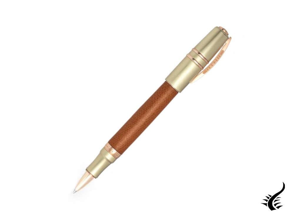 Visconti Homo Sapiens Dual Touch Cognac Rollerball pen, Leather, KP15-22-RB