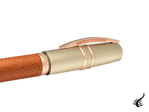 Stylo roller Visconti Homo Sapiens Dual Touch Cognac, cuir, KP15-22-RB